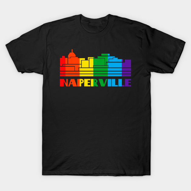 Naperville Pride Shirt Naperville LGBT Gift LGBTQ Supporter Tee Pride